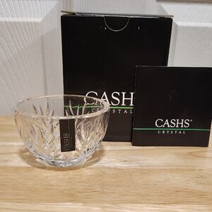 Cashs Annstown pattern crystal candy bowl